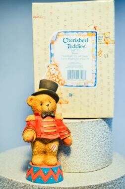 Cherished Teddeis - Bruno - Step Right Up and Smile - 103713 - Circus Elephant